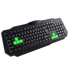 吉选（Gesobyte) 魔蝎手G16 有线usb台式机笔记本电脑家用游戏商务办公键盘