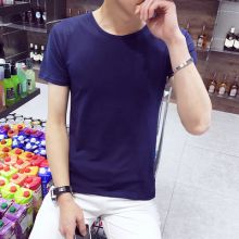 夏季男士T恤男短袖新款修身体恤青少年半袖衣服男装打底衫潮流ins